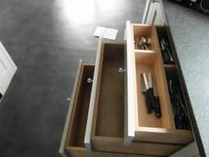 Kitchen design services - bespoke kitchen drawers